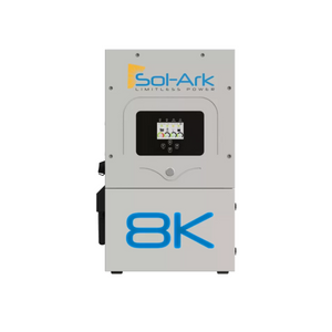 Complete Hybrid Solar Kit | Sol-Ark 8K Inverter | CONDOR ELITE 3 11.8kWh Lithium Battery Bank | 12 x 400W Rigid Solar Panels