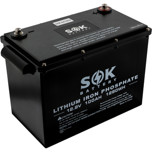 SOK Battery 206Ah 12v LiFePO4 Battery Solar Battery