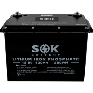 SOK Battery 206Ah 12v LiFePO4 Battery Solar Battery