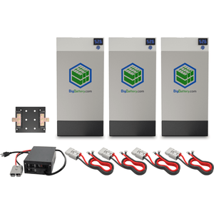 Big Battery - 24V 3x HUSKY ELITE KIT - LiFePO4 - 684Ah - 18kWh