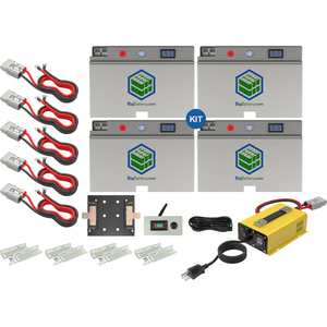 Big Battery - 48V 4X FALCON ELITE KIT - LiFePO4 - 244Ah 12.24kWh