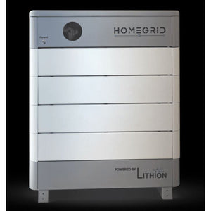 HomeGrid STACK'D [9.6kWh] Lithium Phosphate Battery Bank