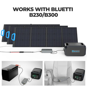 BLUETTI Solar Generator Kit | D050S + 3*PV200 + 1*B230