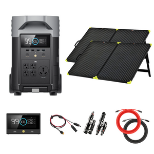 Complete Solar Kit | EcoFlow DELTA PRO 120V Solar Kits | Choose Your Custom Kit