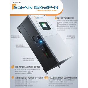 Sol-Ark 15K All-In-One Hybrid Inverter