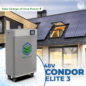 Big Battery - 48V 2X CONDOR ELITE 3 KIT - LiFePO4 - 462Ah - 23.6kWh