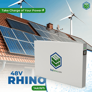 Big Battery - 48V RHINO INVERTER KIT - LiFePO4 - 276Ah - 14kWh