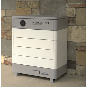 HomeGrid STACK'D [38.4kWh] Lithium Phosphate Battery Bank