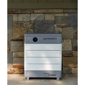 HomeGrid STACK'D [9.6kWh-38.4kWh] Lithium Phosphate Battery Bank