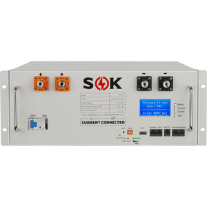 SOK Battery – 48v 100Ah – User Serviceable Rack Mount Battery