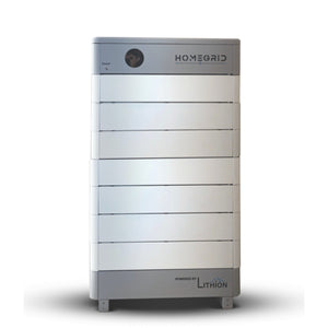 HomeGrid STACK'D [33.6kWh] Lithium Phosphate Battery Bank